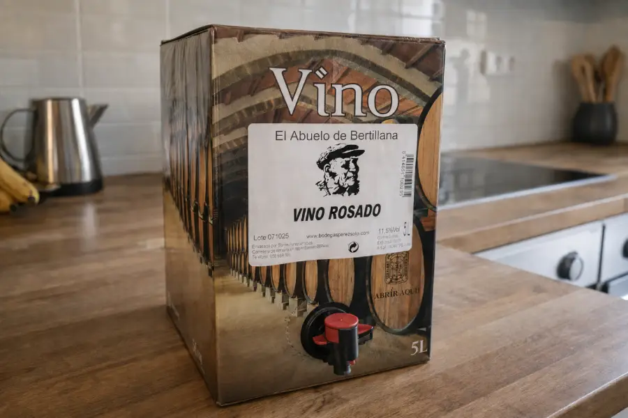 Vino Rosado Bag in Box 5 Litros