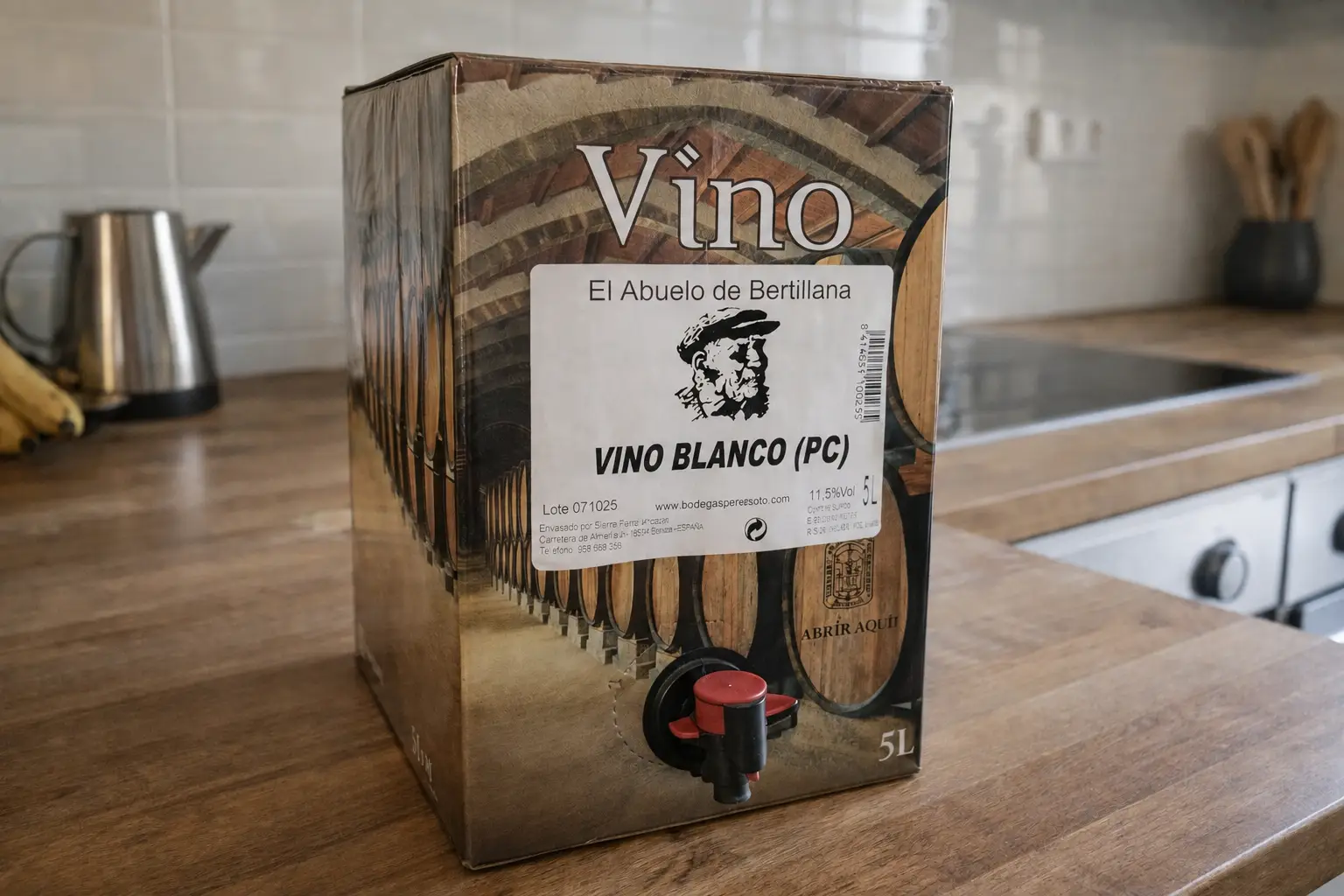 Vino Palo Cortado Bag in Box 5 Litros