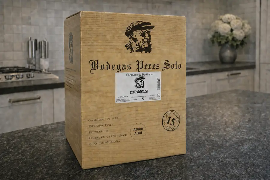 Vino Rosado Bag in Box 15 Litros