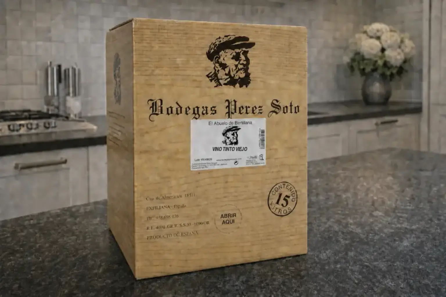 Vino Tinto Viejo Bag in Box 15 Litros