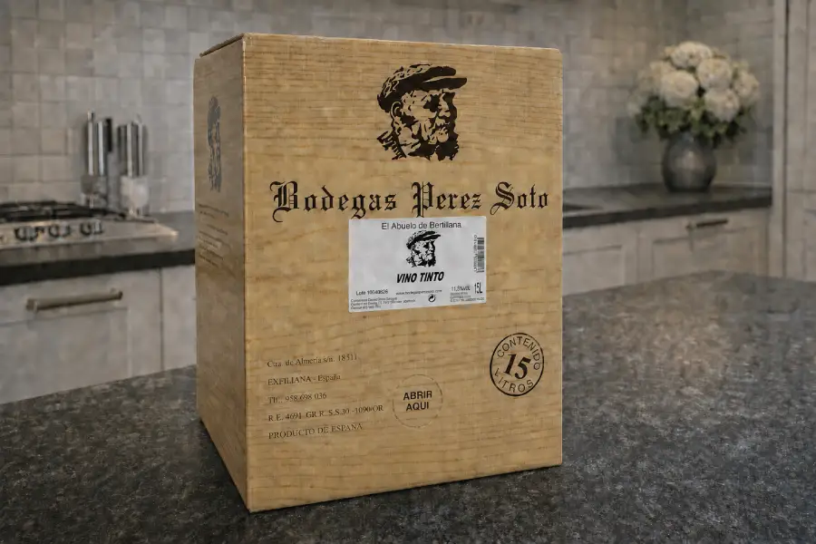 Vino Tinto Especial Bag in Box 15 Litros