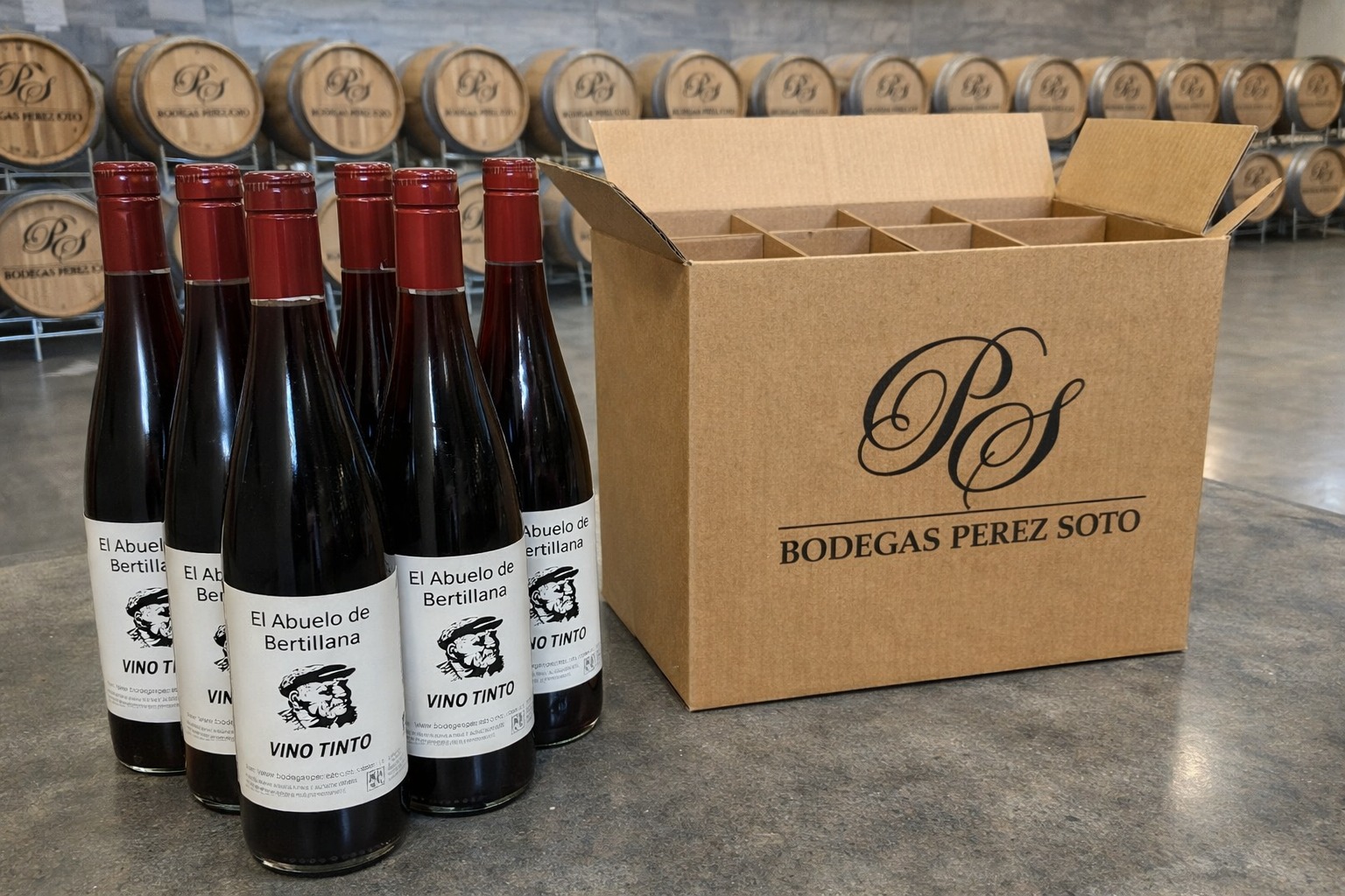 Vino Tinto Especial Caja de 6 Botellas 75 cl.